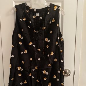 Cotton floral dress